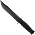 Ka-Bar 1214 kniv, kydex, taggete