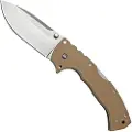 Cold Steel 4-Max Scout Stonewashed foldekniv, Desert Tan