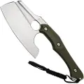 CIVIVI Aratra, Diamond Pattern OD Green G-10, Stonewash