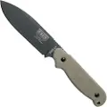 ESEE Laser Strike Canvas Micarta overlevelseskniv, gunsmoke