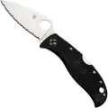 Spyderco LeafJumper foldekniv, spyderedge
