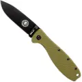 ESEE Zancudo D2 Grn/Blk foldekniv