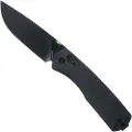 The James Brand The Carter XL - Black / Black / G10 / Straight foldekniv