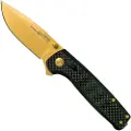 SOG Terminus XR LTE foldekniv, carbon+gold