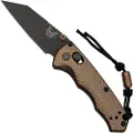 Benchmade Full Immunity foldekniv, flat dark earth aluminum
