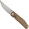 GiantMouse ACE Clyde foldekniv, natural canvas micarta