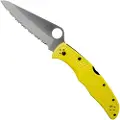 Spyderco Pacific Salt 2 foldekniv, SpyderEdge, gul