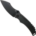 Kansept Knives Pelican EDC Framelock foldekniv, black sw