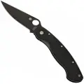 Spyderco Military foldekniv, svart