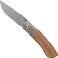 Kansept Knives Reverie Micarta foldekniv, brun