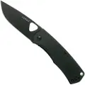 The James Brand The Folsom - Black / Black / G10 / Straight foldekniv