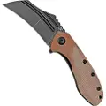 Kansept Knives KTC3 Brown Micarta foldekniv