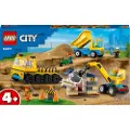LEGO Byggespill Med Arbeids-og Kranbiler Med Rivningskule
