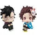 Megahouse Demon Slayer Tanjiro Kamado Og Genya-figur 11 Cm