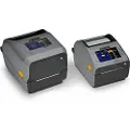 Zebra ZD621t - Etikettskriver - termotransfer - Rull (11,8 cm) - 300 dpi - inntil 152 mm/sek - USB 2.0, LAN, seriell, USB-vert - grå