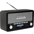 Denver DAB-18 - clock radio - Bluetooth - DAB/DAB+/FM - Stereo - Brun