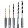 Makita - Borsett - for tre, metall - 5 deler - 5 mm, 6 mm, 4 mm, 3 mm - SDS-plus - lengde: 90 mm, 105 mm, 123 mm, 116 mm - for Makita DHR171RAX3