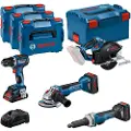 Bosch AKKUSÆT 18V GSR/GWS/GKM/GGS 4&2X5,5AH