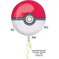Amscan Pokéball folieballong 38x40cm