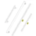 Osram LEDinestra - LED-rørs lyspære - form: tubulær - mattslipt finish - S14s - 4.9 W (ekvivalent 40 W) - klasse F - varmt hvitt lys - 2700 K