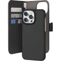 Puro iPhone 15 Pro Max Puro 2-i-1 Magnetisk Lommebok-deksel - Svart