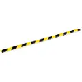 Durable HOLDBAR overflatebeskyttelsesprofil S10 gul/svart selvklebende 1m