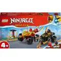 LEGO Kamp Med Bil Og Motorsykkel Av Kai Og Ras Konstruksjonsspill