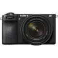 Sony a6700 ILCE-6700M - Digitalkamera - speilløst - 26.0 MP - APS-C - 4K / 119.88 fps - 7.5optisk x-zoom E 18-135 mm OSS-linse - Wi-Fi, Bluetooth