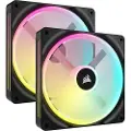 Corsair Icue Link Qx140 Rgb 140 Mm Vifte 2 Enheter