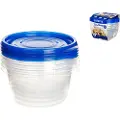 Sistema 760ml Small Bowl 4 Pack, Bolle, Rund, 0,76 l, Blå, Gjennomsiktig, Polypropylen (PP), New Zealand