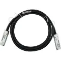 BlueOptics OS6560-CBL-300-BL, 3 m, QSFP, QSFP, Hankjønn/hankjønn, Koral, Sølv, 40 Gbit/s