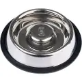 TIAKI Slow-Feeding Silvered-skål - 1120 ml, Ø 29 cm