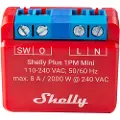 Shelly PLUS 1PM Mini, Rød, 802.11b, 802.11g, Wi-Fi 4 (802.11n), 2,4 GHz, 30 m, 20 dBmW, 2.4 – 2.495