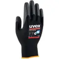 Uvex phynomic airLite A - Sikkerhetshanske - størrelse: 10 - polyamid, elastan, carbon - svart