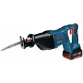 Bosch Professional GSA 18 V-LI Batteridrevet bajonetsav 060164J00B inkl. ekstra batteri, Inkl. oplader, Kuffert 18 V 5 Ah
