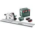 Metabo KT 18 LTX 66 BL Stikksag 2x8,0Ah LiHD + FS 160 skinne