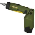 Proxxon 29 840, Elektrisk skrutrekker, Pistol/rett håndtak, 1/4, Sort, Grønn, Gult, 750 RPM, 250 RPM