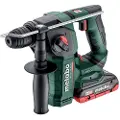 Metabo BH 18 LTX BL 16 Batteri borhammer 18V 2x4Ah LiHD; Lader ASC 55; metaBOX 145 L