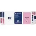 HP Skrivehode+rengjøringskit+blekkpatron lys magenta nr 81