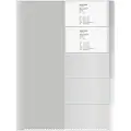 Other Plastmappe 5-fliker A4 transparent 25 Stk