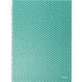 Esselte Colour'Breeze A4 Notebook squared wirebound Green