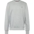 Gant for man. 2006065 Shield grey crew neck sweatshirt (XS), Casual, Cotton, Long sleeve