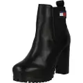 Tommy Hilfiger for woman. EN0EN02439 Essential Boots black (40), Leather, 8 to 10 cm, None, Casual