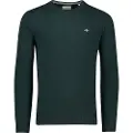 Gant for man. 87211 Round-neck jumper in very fine green sheep's wool (3XL), Casual, Navy
