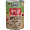 Mac'S våtfôr til hunder 6 x 400 g - Okse og grønnsaker