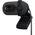 Logitech | BRIO 100 - Webkamera - Full HD - 1920 x 1080 - innebygd mikrofon - USB-C - Grafitt