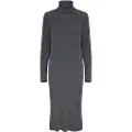 Y.A.S Mavi Roll Neck Lang Ermet Midi-kjole