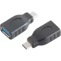 Goobay USB-Adapter USB-A 3.0 til USB-C - Svart