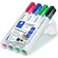 Staedtler Whiteboardmarker Staedtler Lumocolor skrå spids 2-5 mm ass. farver- (etui a 4 stk.)