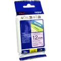 Brother TZe-MQE31 - Svart på pastellrosa - Rull (1,2 cm x 8 m) 1 kassett(er) laminert teip - for Brother PT-P950 P-Touch PT-D610, E310 P-Touch Cube PT-P300 P-Touch Cube Pro PT-P910